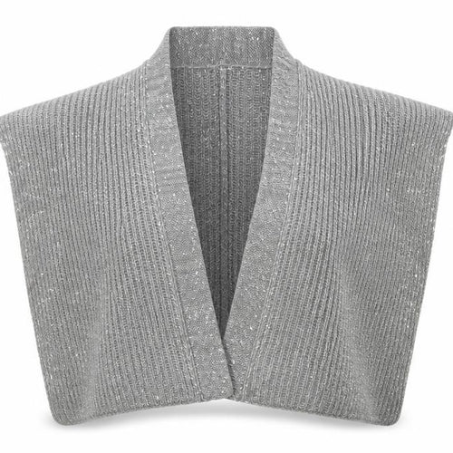 NEXT Womens Grey V-Neck Acrylic Cardigan Jumper One Size