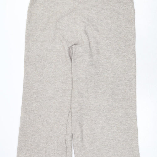 H&M Womens Beige Polyester Jogger Trousers Size 2XL Regular - Elastic Waist