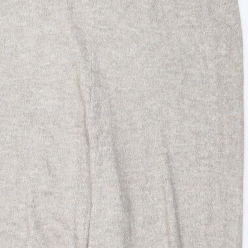 H&M Womens Beige Polyester Jogger Trousers Size 2XL Regular - Elastic Waist