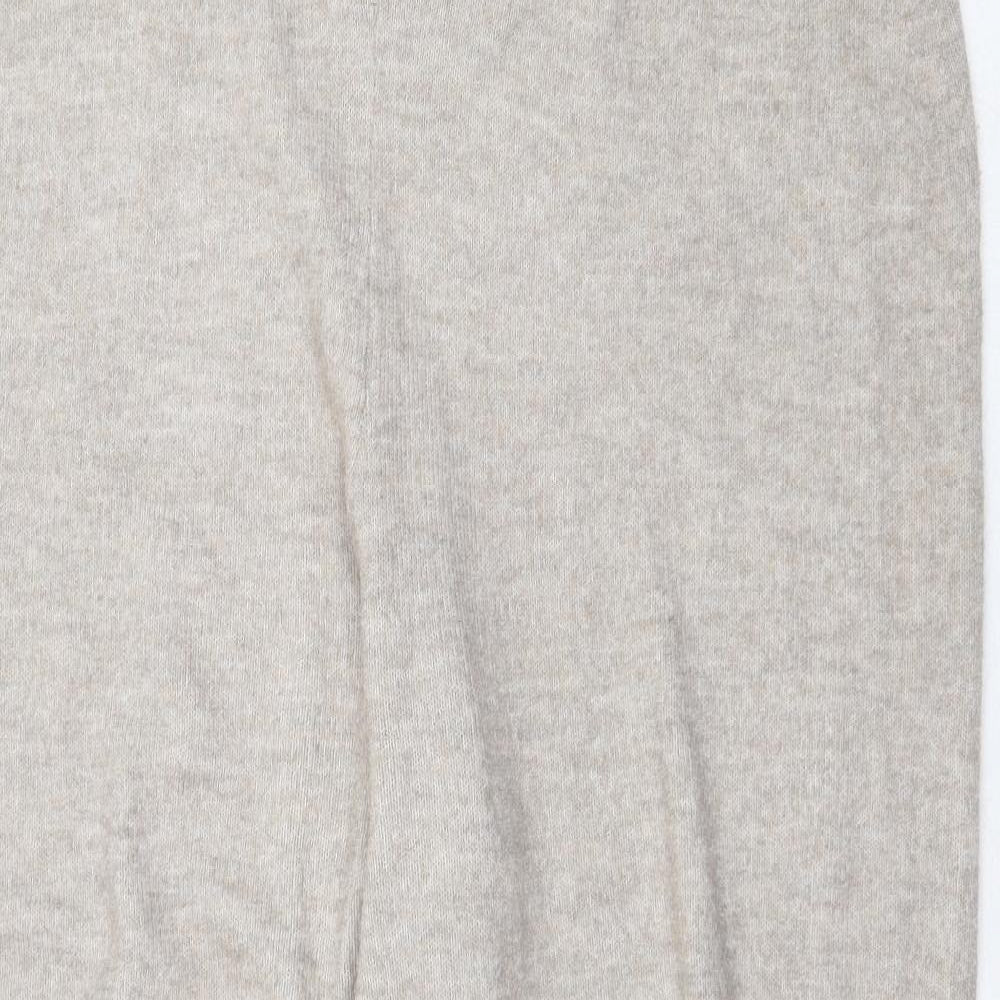 H&M Womens Beige Polyester Jogger Trousers Size 2XL Regular - Elastic Waist