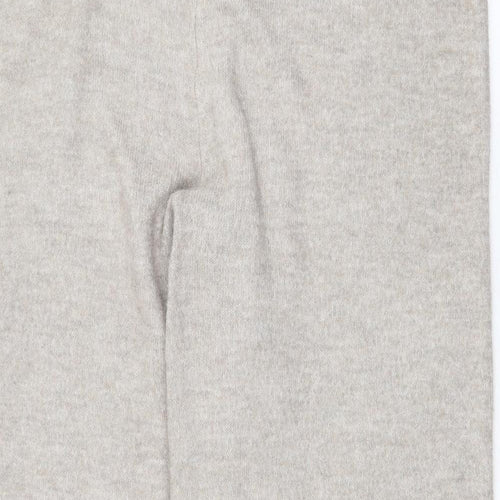 H&M Womens Beige Polyester Jogger Trousers Size 2XL Regular - Elastic Waist