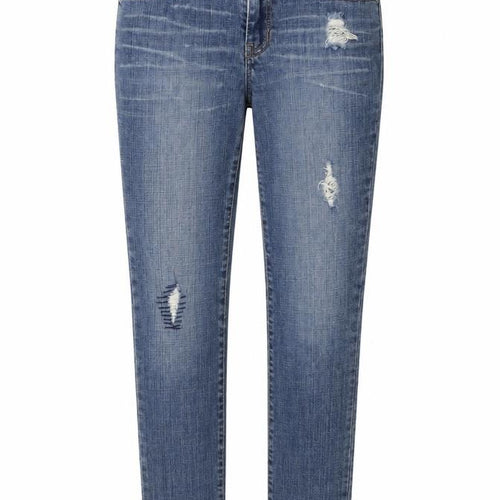 Gap Womens Beige Cotton Straight Jeans Size 6 L31 in Regular Button