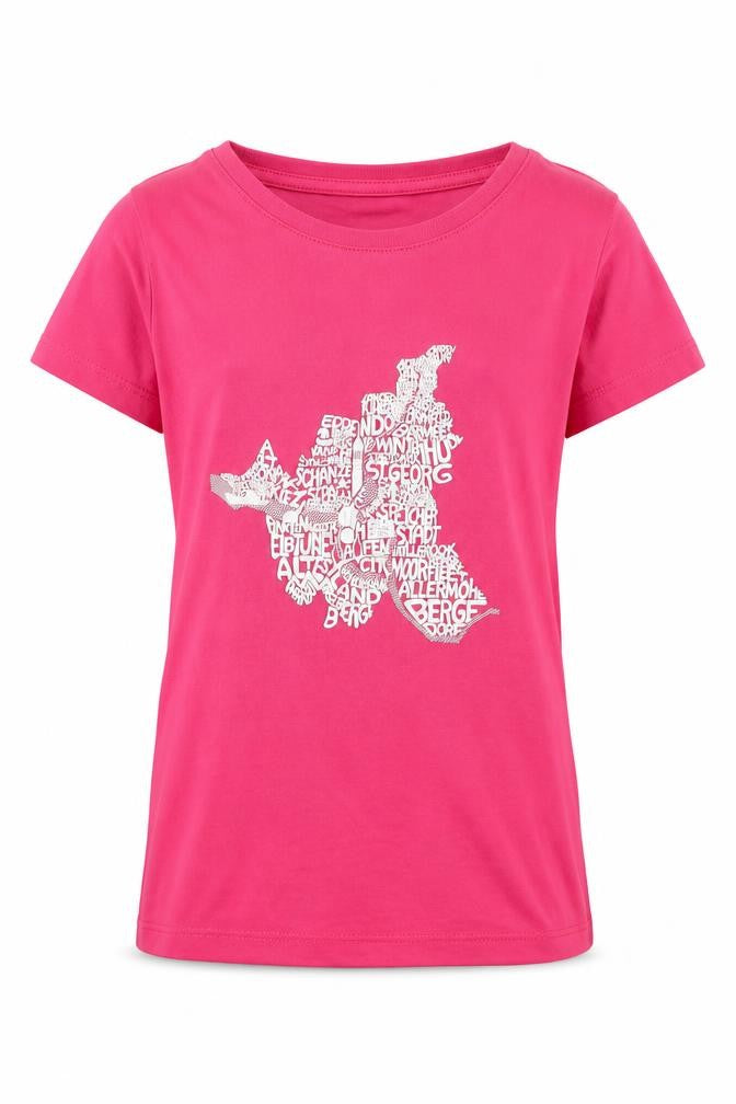 Stella Stanley Girls Pink 100% Cotton Basic T-Shirt Size 7-8 Years Round Neck Pullover