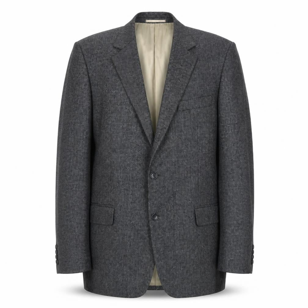 Deha Villand Mens Grey Wool Jacket Suit Jacket Size 42 Regular