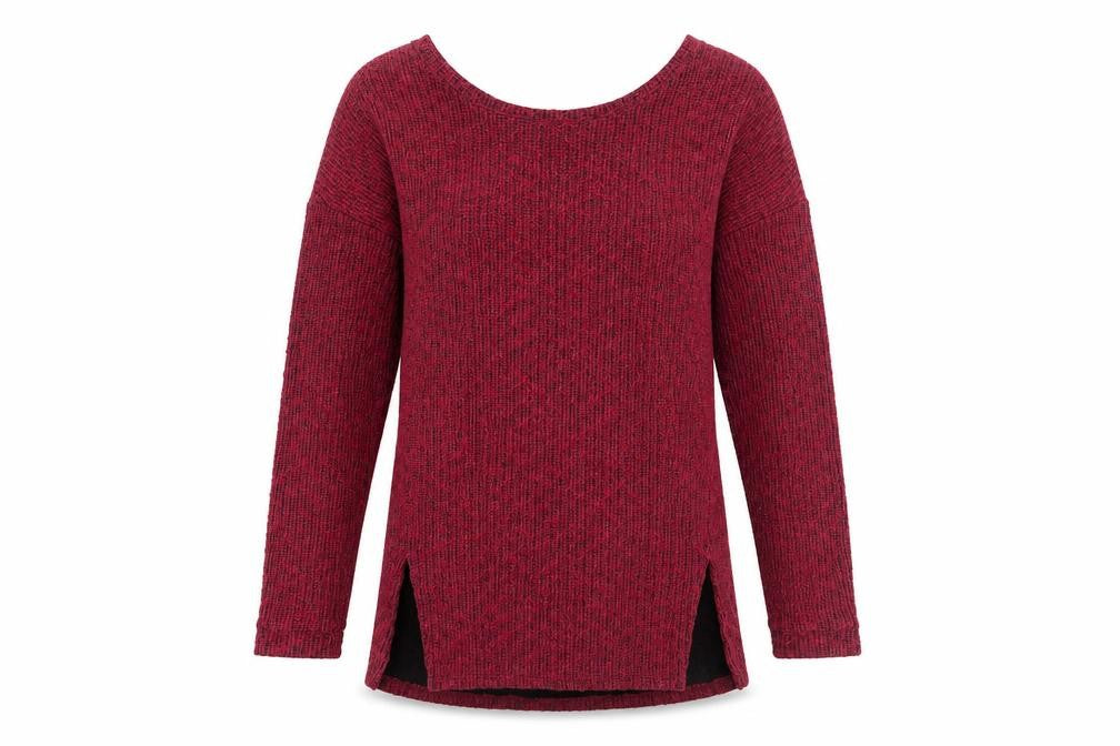 Next Womens Pink Round Neck Polyester Pullover Jumper Size 6