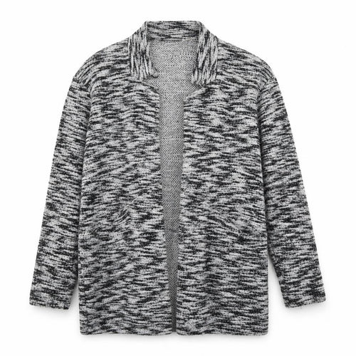 Black Tape Womens Black V-Neck Polyester Cardigan Jumper Size M
