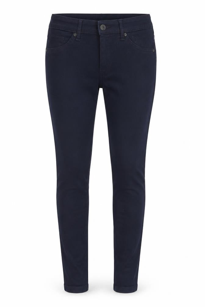 Mango Womens Blue Cotton Skinny Jeans Size 10 Regular Zip