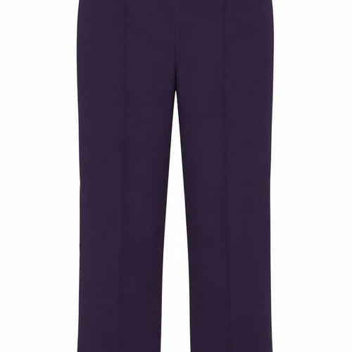 Autonomy Womens Purple Polyester Trousers Size 14 Regular