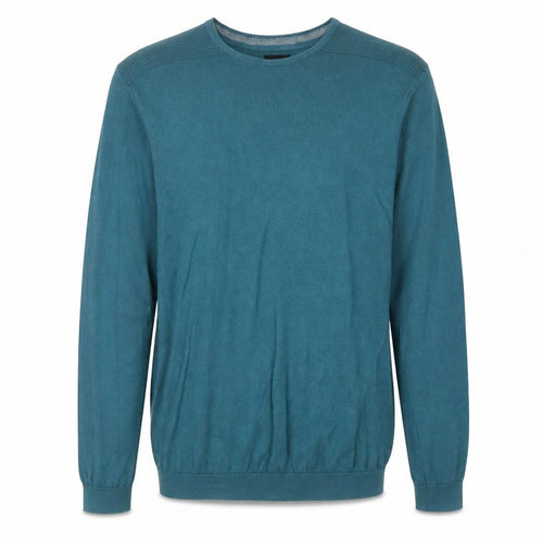 Burton Mens Green Round Neck Cotton Pullover Jumper Size M Long Sleeve