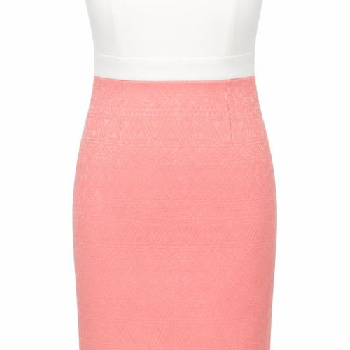 Boohoo Womens Multicoloured Colourblock Polyester Bodycon Size 10 Sweetheart Zip