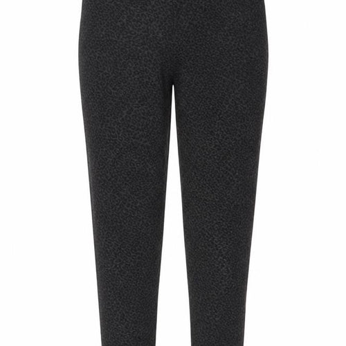 Marks and Spencer Womens Grey Animal Print Viscose Carrot Leggings Size 8 - Leopard Pattern