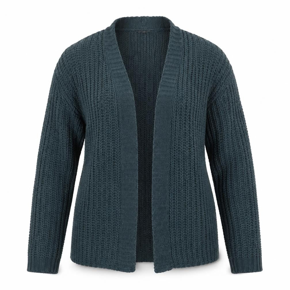 ASOS Womens Green V-Neck Polyester Cardigan Jumper Size M