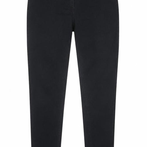 Avenue Womens Black Cotton Skinny Jeans Size M Regular Zip