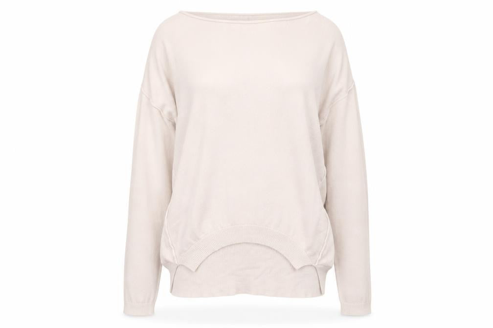 Christina Gavioli Womens Pink High Neck Polyamide Pullover Jumper Size M
