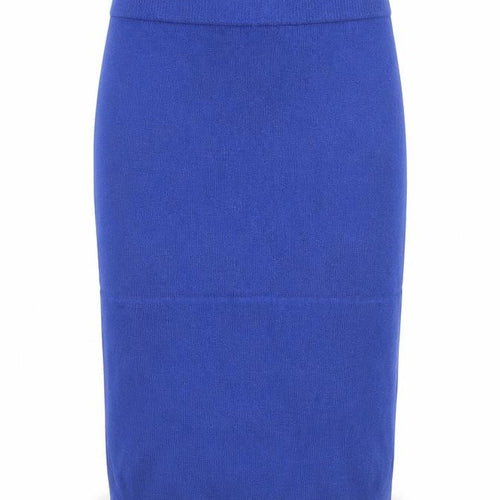 Villa Womens Blue Viscose Bandage Skirt Size XS