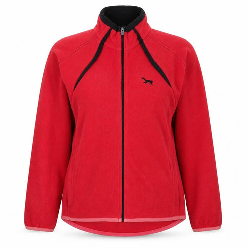 Outdoor Scene Womens Pink Jacket Size 12 Zip - Size 12-14