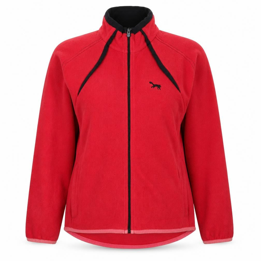 Outdoor Scene Womens Pink Jacket Size 12 Zip - Size 12-14