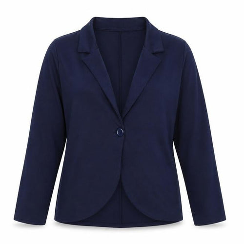 Krisp Womens Blue V-Neck Polyester Cardigan Jumper Size 12