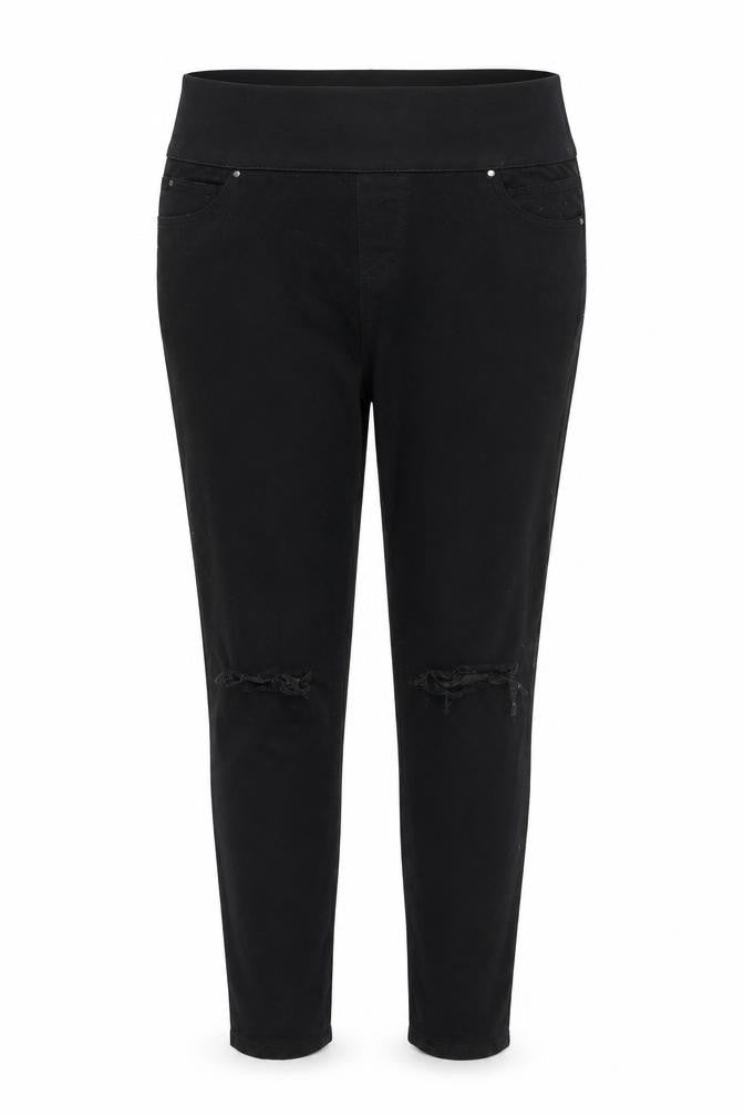 New Look Womens Black Cotton Skinny Jeans Size 10 Regular