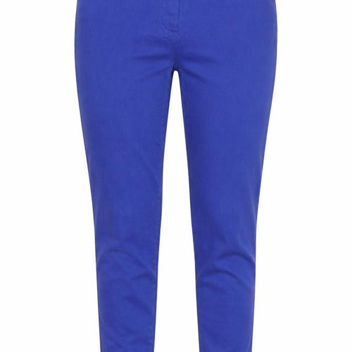 Monsoon Womens Blue Cotton Skinny Jeans Size 10 Regular Zip