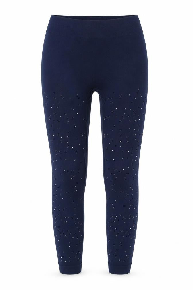 Poetic Soul Womens Blue Polyester Jogger Leggings Size S
