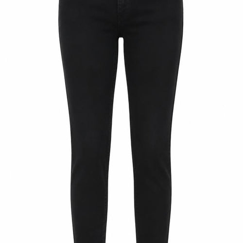 Noisy may Womens Black Cotton Skinny Jeans Size 30 in Regular Zip