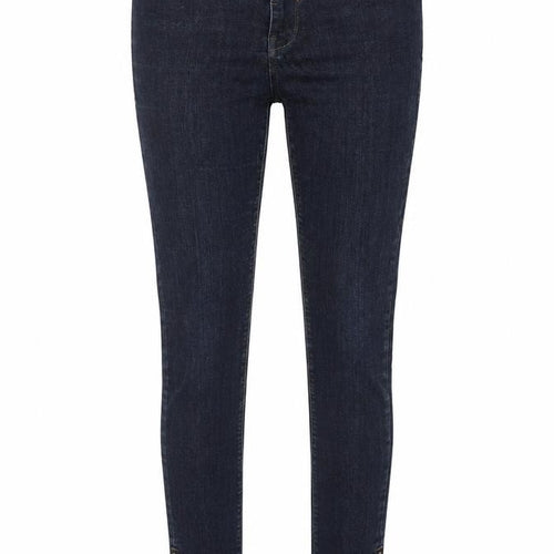 Label Lab Womens Blue Cotton Skinny Jeans Size 10 Regular Zip