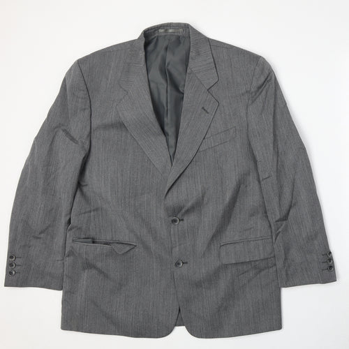 West Brook Mens Grey Wool Jacket Suit Jacket Size 40 Regular
