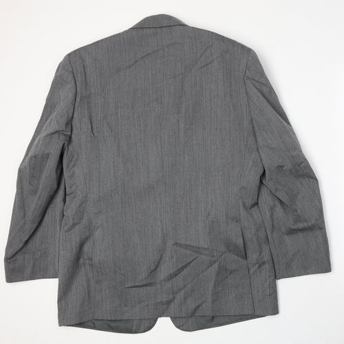 West Brook Mens Grey Wool Jacket Suit Jacket Size 40 Regular