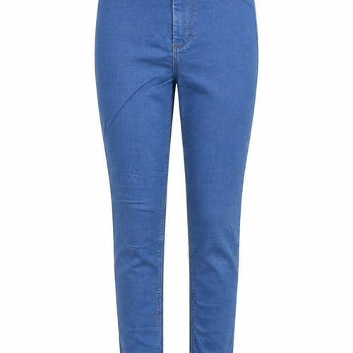 Topshop Womens Blue Cotton Jegging Jeans Size 28 in L27 in Regular Button