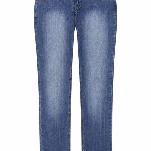 Authentic Denim Womens Blue Cotton Skinny Jeans Size 10 L28 in Regular Button
