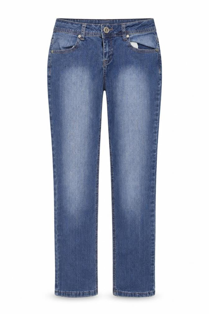 Authentic Denim Womens Blue Cotton Skinny Jeans Size 10 L28 in Regular Button