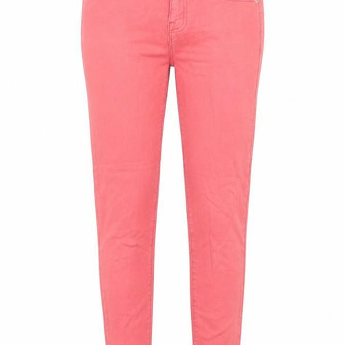 Uniqlo Womens Pink Cotton Skinny Jeans Size 28 in Regular Zip