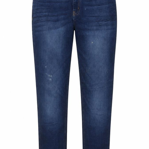 Marks and Spencer Womens Blue Cotton Skinny Jeans Size 10 Regular Zip