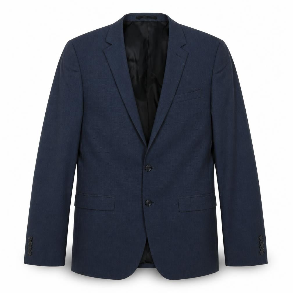 ASOS Mens Blue Polyester Jacket Suit Jacket Size 40 Regular