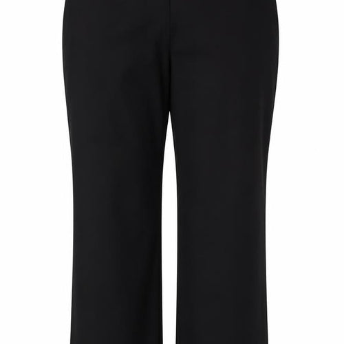Marks and Spencer Womens Black Polyester Dress Pants Trousers Size 18 Regular Zip