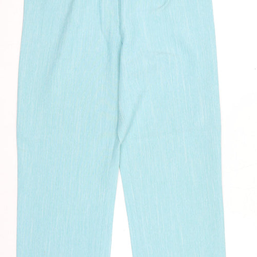 Autonomy Womens Blue Polyester Trousers Size 12 Regular
