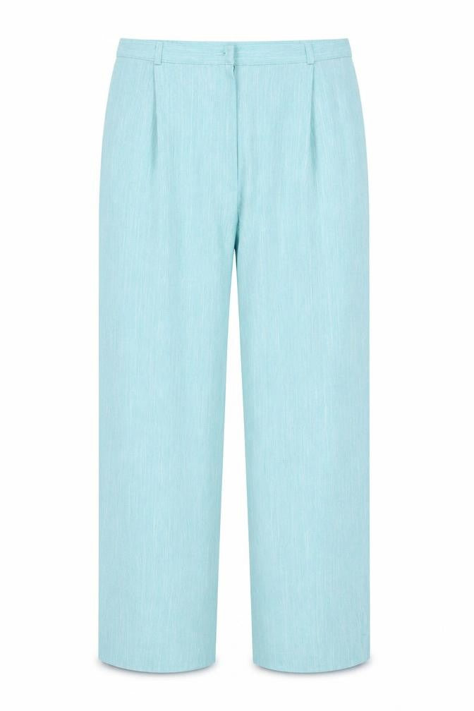 Autonomy Womens Blue Polyester Trousers Size 12 Regular