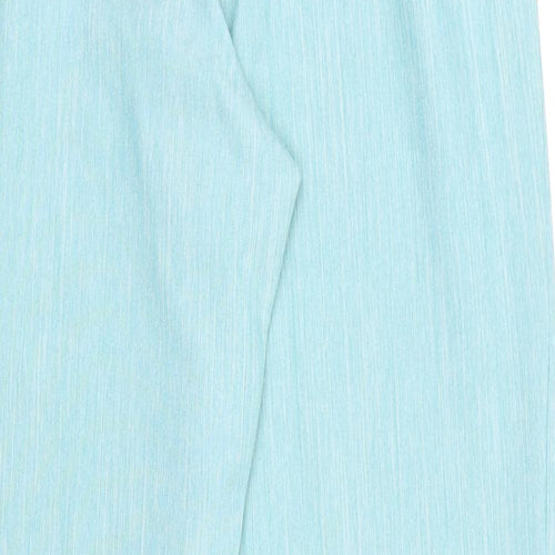 Autonomy Womens Blue Polyester Trousers Size 12 Regular