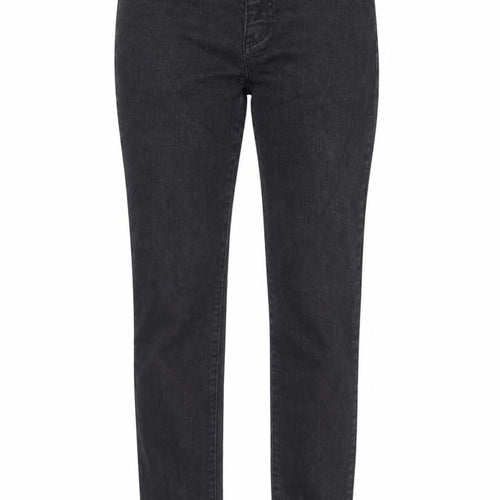 Marc Lauge Womens Black Cotton Straight Jeans Size 10 Regular Zip