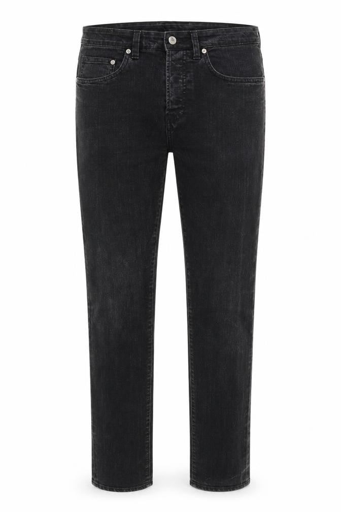 H&M Mens Black Cotton Skinny Jeans Size 32 in Regular Button