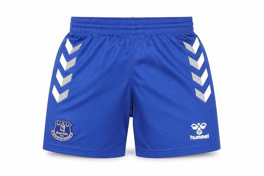 Hummel Boys Blue Polyester Sweat Shorts Size 8 Years Regular Drawstring