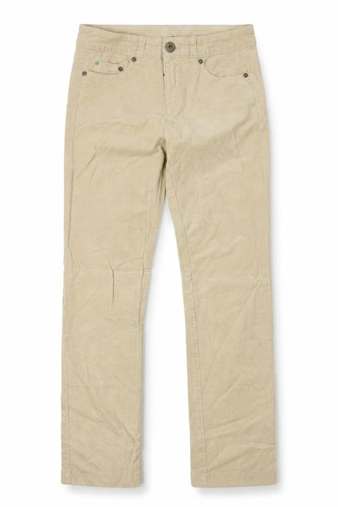 Stile Benton Womens Beige Cotton Straight Jeans Size 28 in Regular Zip