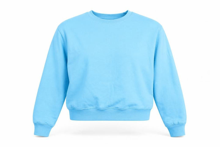 Pull&Bear Womens Blue Cotton Pullover Sweatshirt Size M Pullover