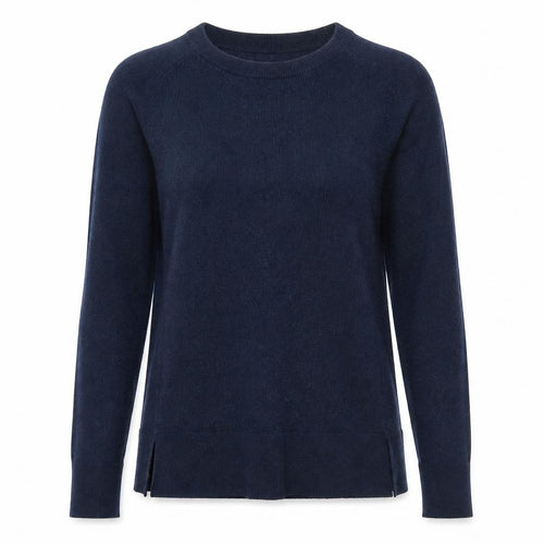 Selected Femme Womens Blue Round Neck Acrylic Pullover Jumper Size XS