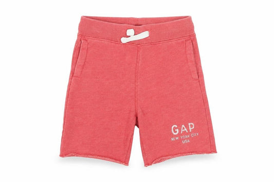 Gap Boys Red Camel Sweat Shorts Size 2 Years Regular Drawstring