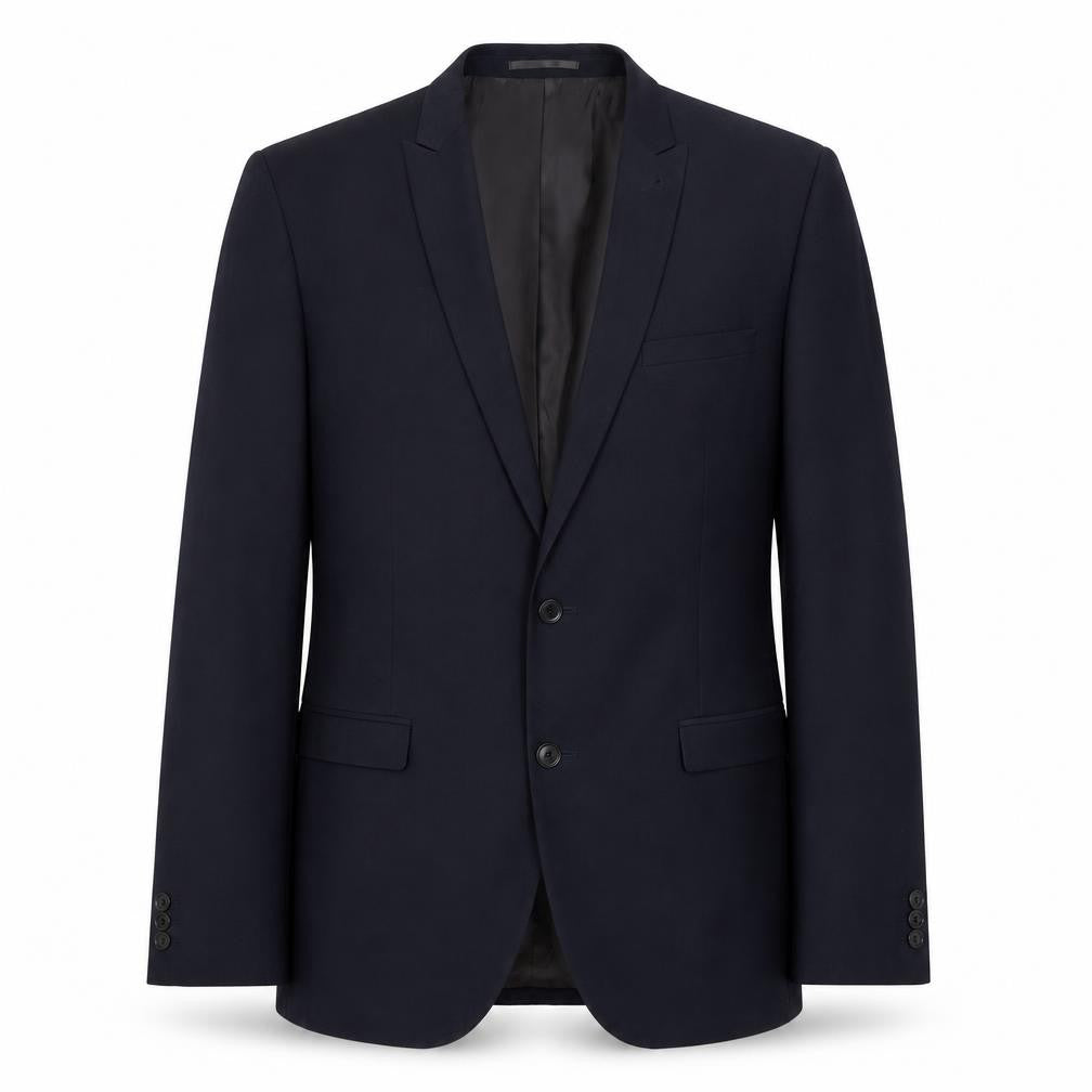 Next Mens Blue Polyester Jacket Suit Jacket Size 42 Regular