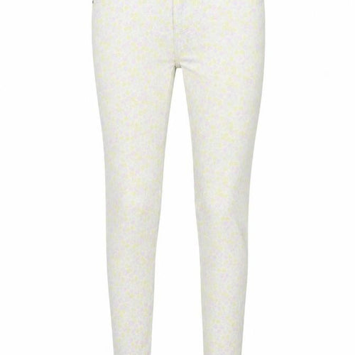 Divided by H&M Womens Multicoloured Geometric Cotton Skinny Jeans Size 12 Regular Zip