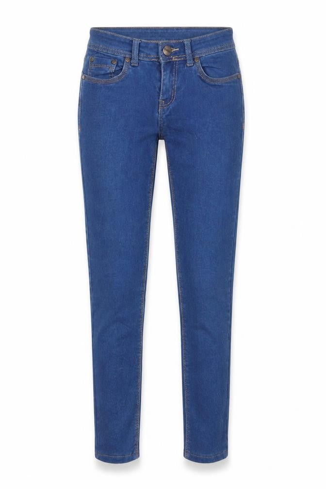 JustF Womens Blue Cotton Skinny Jeans Size XS Regular Zip