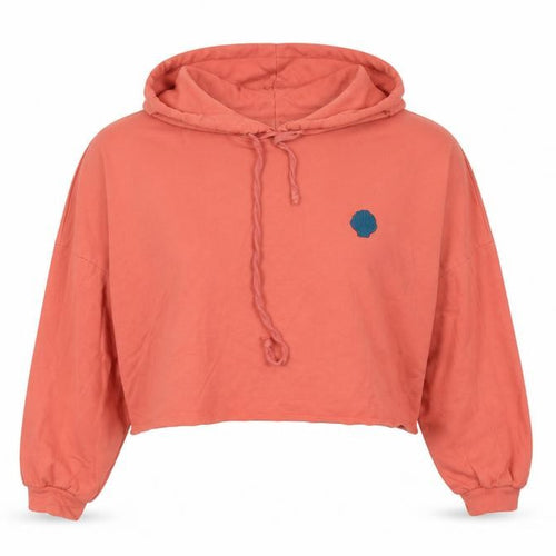 Disney Womens Pink Cotton Pullover Hoodie Size 12 Pullover - Little Mermaid
